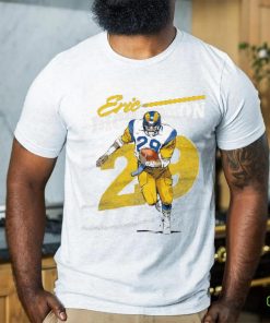 Eric Dickerson Retro WHT shirt