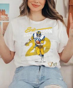 Eric Dickerson Retro WHT shirt