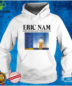 Eric Nam There And Back Again World Tour 2022 shirt