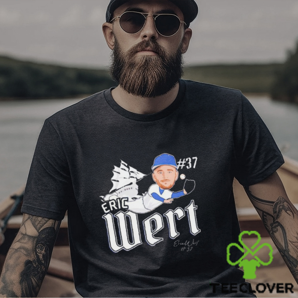 Eric Wert Seton Hall Pirates baseball signature shirt Eric Wert Seton Hall Pirates baseball signature shirt