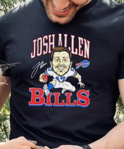 Eric Wood Wearing Bills Josh Allen Signature hoodie, sweater, longsleeve, shirt v-neck, t-shirt