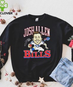 Eric Wood Wearing Bills Josh Allen Signature hoodie, sweater, longsleeve, shirt v-neck, t-shirt