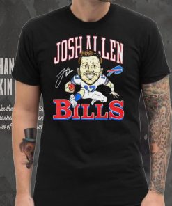 Eric Wood Wearing Bills Josh Allen Signature hoodie, sweater, longsleeve, shirt v-neck, t-shirt