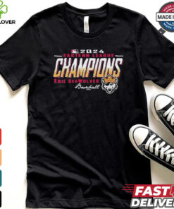 Erie SeaWolves BR 2024 Eastern League Champs Script Performance Shirt