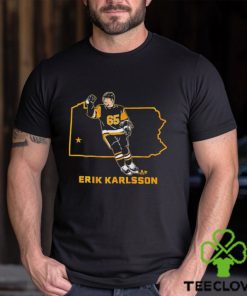 Erik Karlsson 65 Pittsburgh Penguins state star shirt 3 Erik Karlsson 65 Pittsburgh Penguins state star shirt
