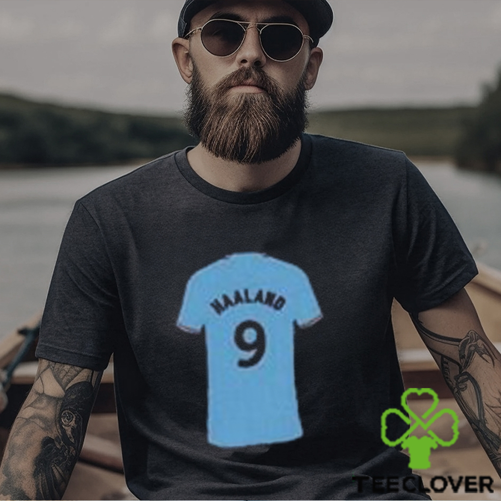 Erling Haaland Manchester City 2023 Jersey Icon Illustration Football T Shirt Unisex Erling Haaland Manchester City 2023 Jersey Icon Illustration Football T Shirt Unisex