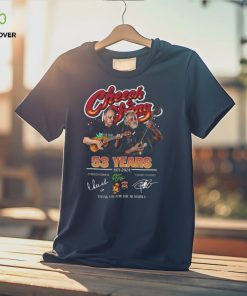 Erly Hills 53 Years Cheech Marin 1971 2024 Tommy Chong 10 Thank You For The Memories Shirt