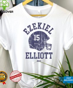 Ezekiel Elliott New England Helmet Font Shirt