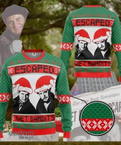 Escaped Wet Bandits Ugly Harry And Marv Ugly Sweater Kevin Mccallister Christmas