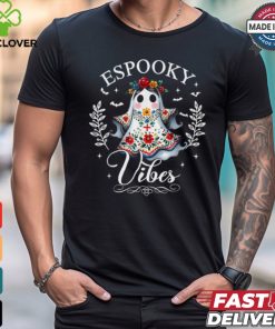 Espooky vibes maestra halloween spanish mexican teacher shirt