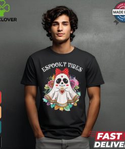 Espooky vibes maestra spanish mexican teacher halloween shirt