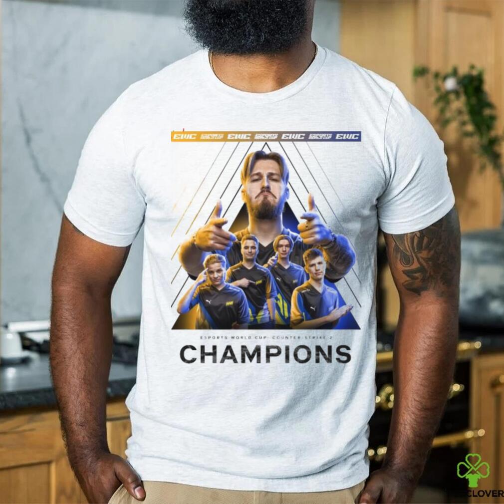 Esports World Cup 2024 Counter Strike 2 Champions NAVI win shirt Esports World Cup 2024 Counter Strike 2 Champions NAVI win shirt