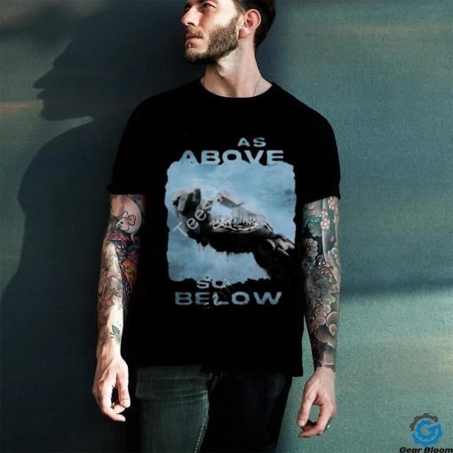 Essenger music as above so below art design t shirt