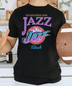 Established 1980 Jazz Nba Utah Jazz Basketball Shirt