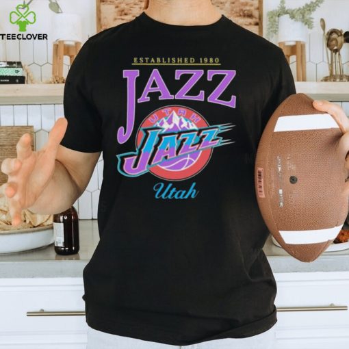 Established 1980 Jazz Nba Utah Jazz Basketball Shirt