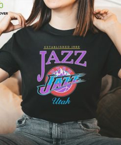 Established 1980 Jazz Nba Utah Jazz Basketball Shirt