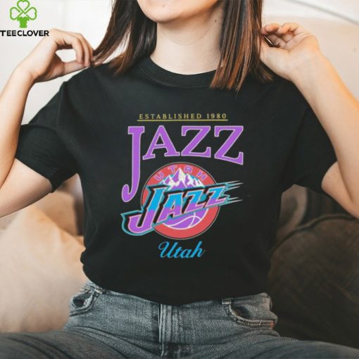 Established 1980 Jazz Nba Utah Jazz Basketball Shirt