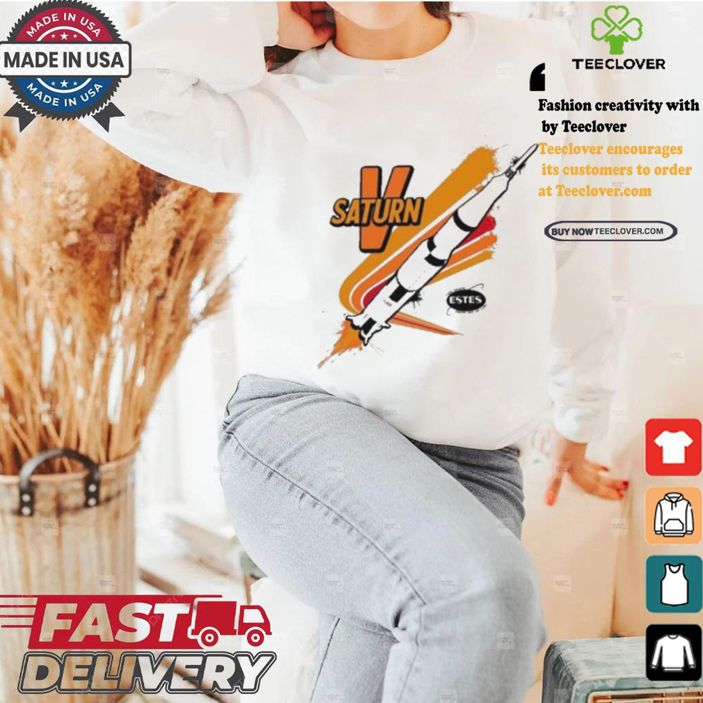 Estes Rockets Saturn V T shirt Estes Rockets Saturn V T shirt
