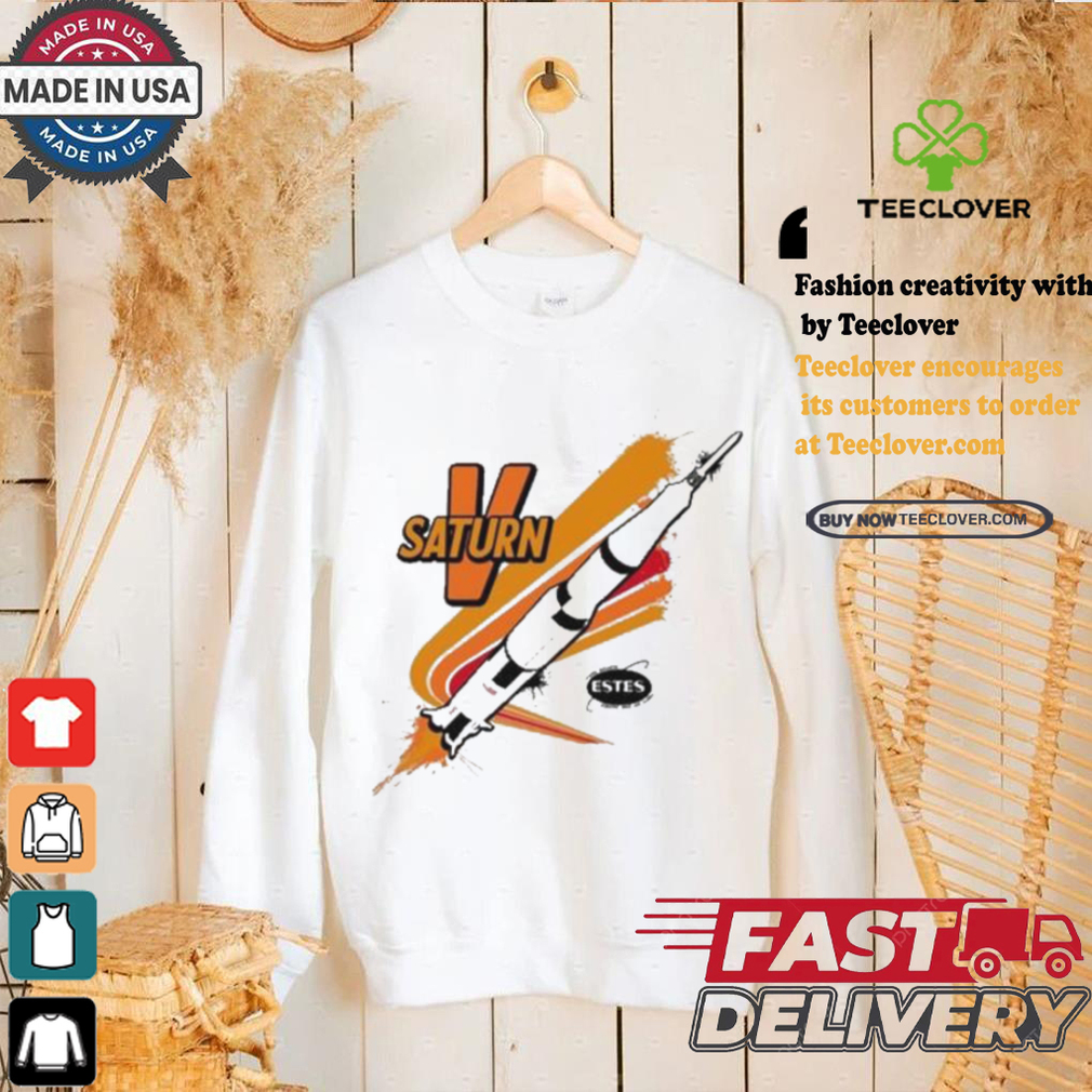 Estes Rockets Saturn V T shirt Estes Rockets Saturn V T shirt