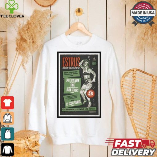 Estrus Shovelin the Sh!t Since 87 Sept 25 2024 Gonerfest Poster T Shirt