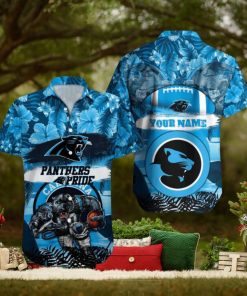 Carolina Panthers NFL Hawaiian hoodie, sweater, longsleeve, shirt v-neck, t-shirt Custom Name Summer Gift