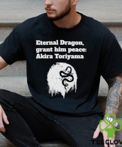 Eternal Dragon Grant him peace Akira Toriyama Rip Shirt