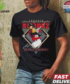 Eugenio Suarez Arizona Diamondbacks signature diamond baseball shirt