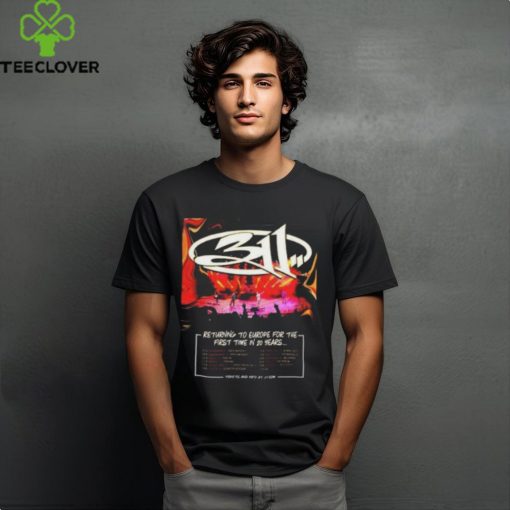 Europe 2024 311 Band Returning To Europe For The First Time In 20 Years Schedule Lists T Shirt