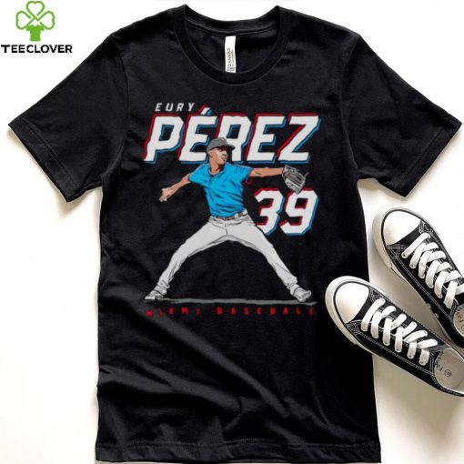 Eury Pérez 39 MLBPA Miami baseball hoodie, sweater, longsleeve, shirt v-neck, t-shirt