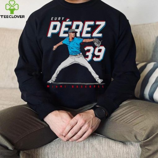 Eury Pérez 39 MLBPA Miami baseball hoodie, sweater, longsleeve, shirt v-neck, t-shirt