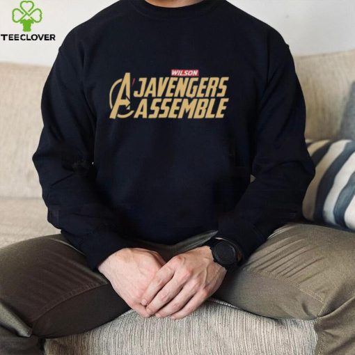 Eva R. Wilson Wearing A’javengers Assemble Shirt