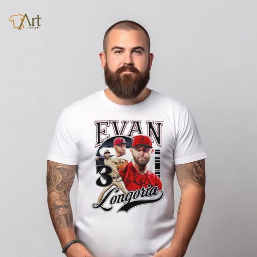 Evan Longoria Arizona Diamondbacks Signature T Shirt