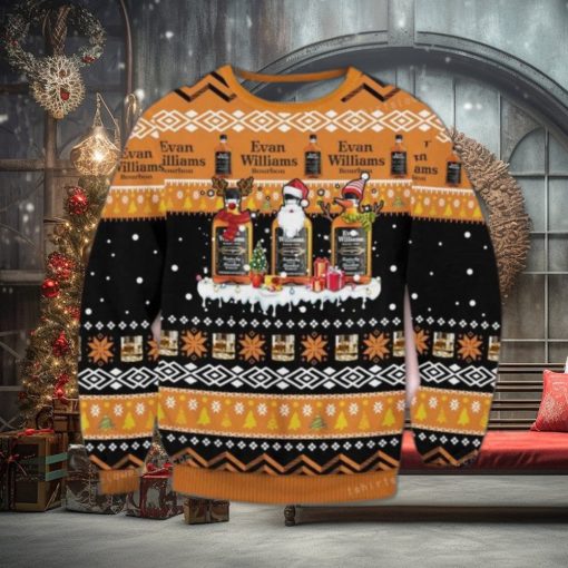 Evan Williams Bourbon Ugly Sweater