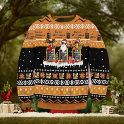 Evan Williams Bourbon Ugly Sweater