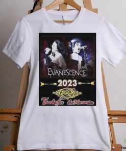 Evanescence 2023 thanks for the memories shirt