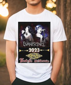 Evanescence 2023 thanks for the memories shirt