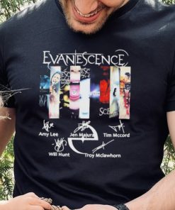 Evanescense Band Signature Shirt