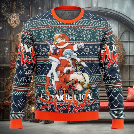 Evangelion Alt Ugly Christmas Sweater