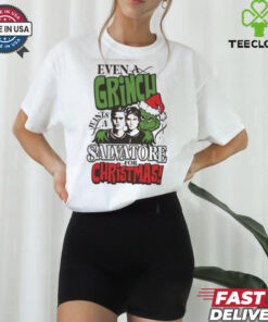 Even A Grinch Wants A Salvatore For Christmas 2024 T Shirt