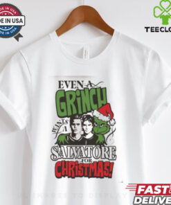 Even A Grinch Wants A Salvatore For Christmas 2024 T Shirt