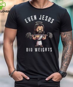 Even Jesus Did Weights Washed Gym Shirt