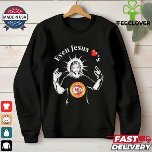 Even Jesus love’s Kansas City Chiefs shirt