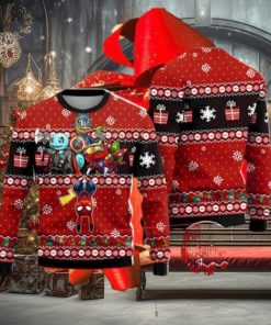 Evengers Pokemon Marvel Woolen Ugly Christmas Sweater Nice Gift For Everyone