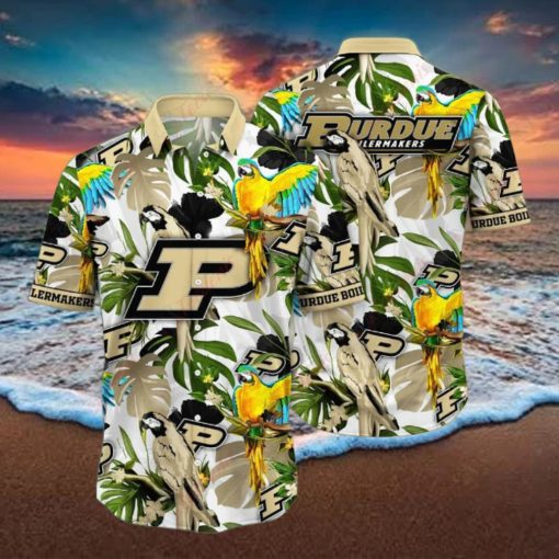 Evening Strollstime Purdue Boilermakers NCAA Sport Hawaiian Shirt