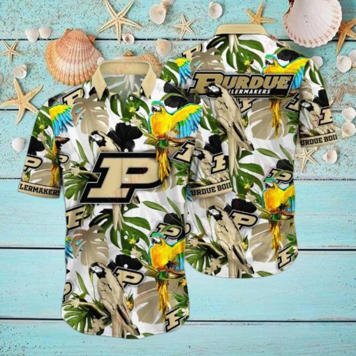 Evening Strollstime Purdue Boilermakers NCAA Sport Hawaiian Shirt