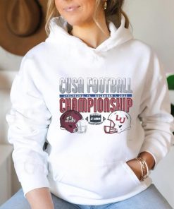 Event 1 2023 Conference USA Cusa Football Championship New Mexico State Aggies Vs Liberty Flames December 1 Helmet T hoodie, sweater, longsleeve, shirt v-neck, t-shirt