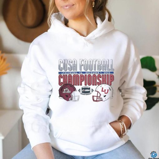 Event 1 2023 Conference USA Cusa Football Championship New Mexico State Aggies Vs Liberty Flames December 1 Helmet T hoodie, sweater, longsleeve, shirt v-neck, t-shirt