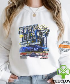 Event Ryan Blaney 2024 Checkered Flag Sports The Great American Getaway 400 Race Shirt