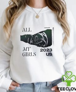 Everglow 2023 All My Girls US Tour Merch, ALl My Girls 2023 US Tour Dates Shirt, Everglow All My Girls Album T Shirt