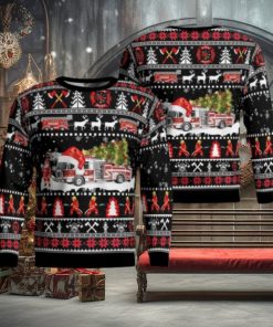 Everson, Pennsylvania, Everson Volunteer Fire Company Aop Ugly Sweater